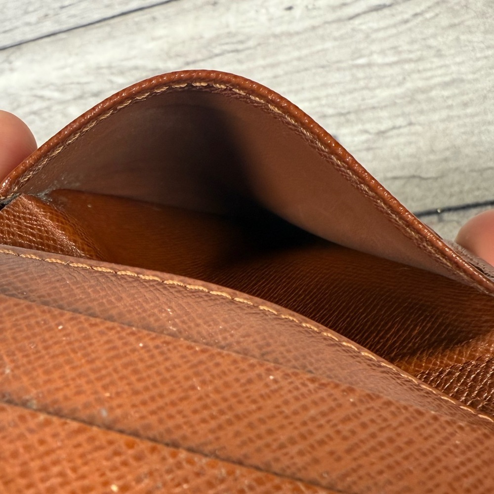 Louis Vuitton Men’s fold Wallet Brown Monogram Canvas Leather - Picture 10 of 14